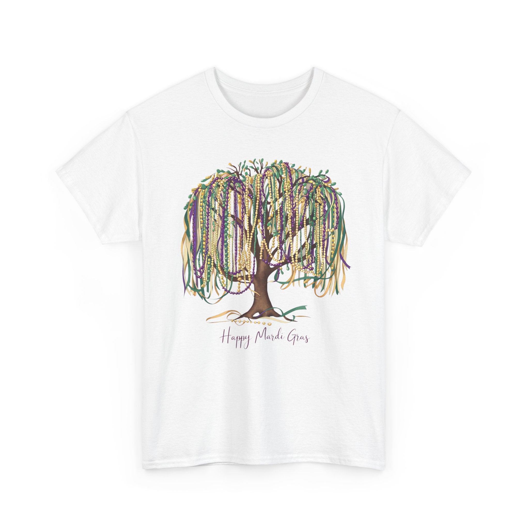 Coquette Mardi Gras Tree shirt