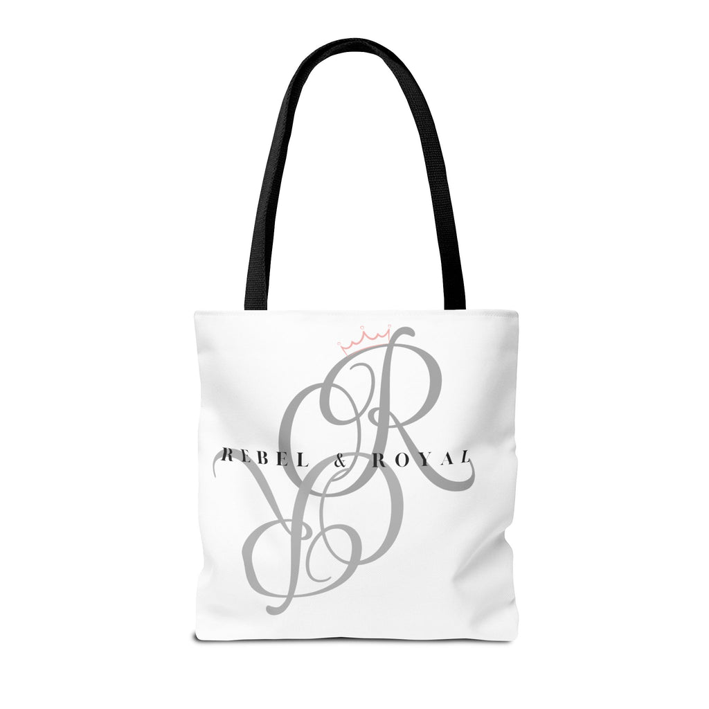 Chic Tote Bag - 'Rebel & Royal' - Stylish Carryall for Fashion Lovers, Travel, Minimalist Design, Gifts for Her