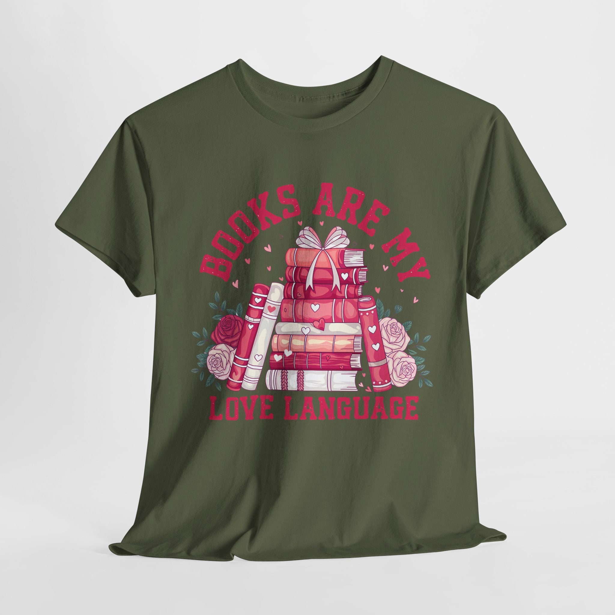 Books are my love language t-shirt