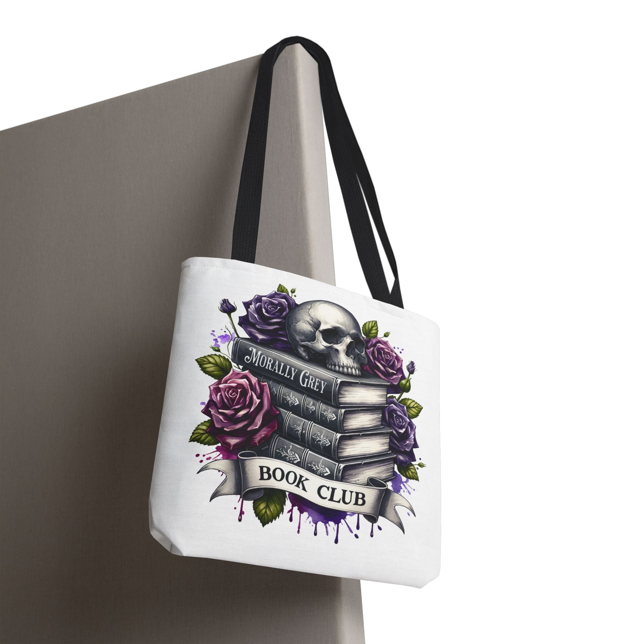 Book Tote Bag - Morally Grey Book Club Tote