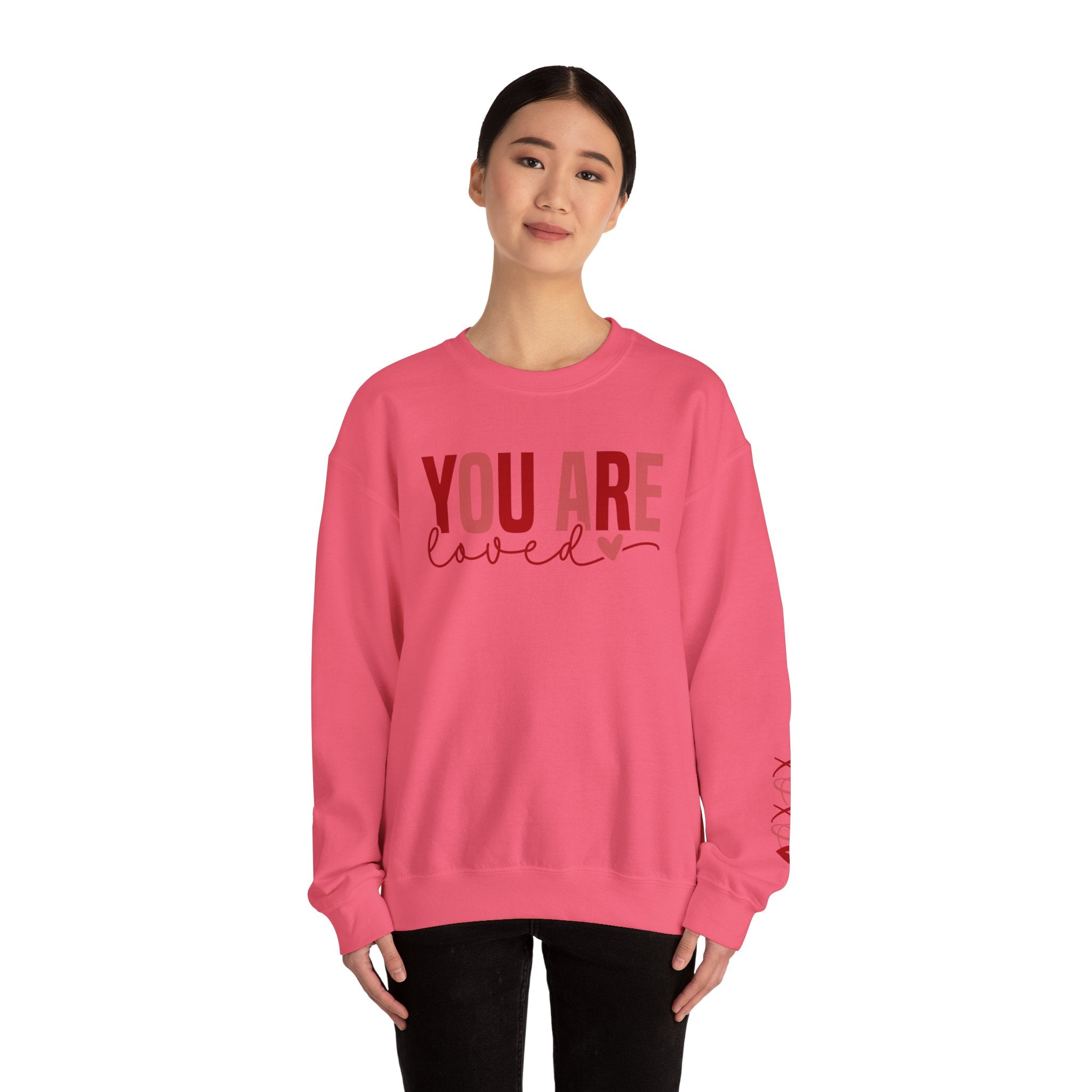 You are loved crewneck sweatshirt