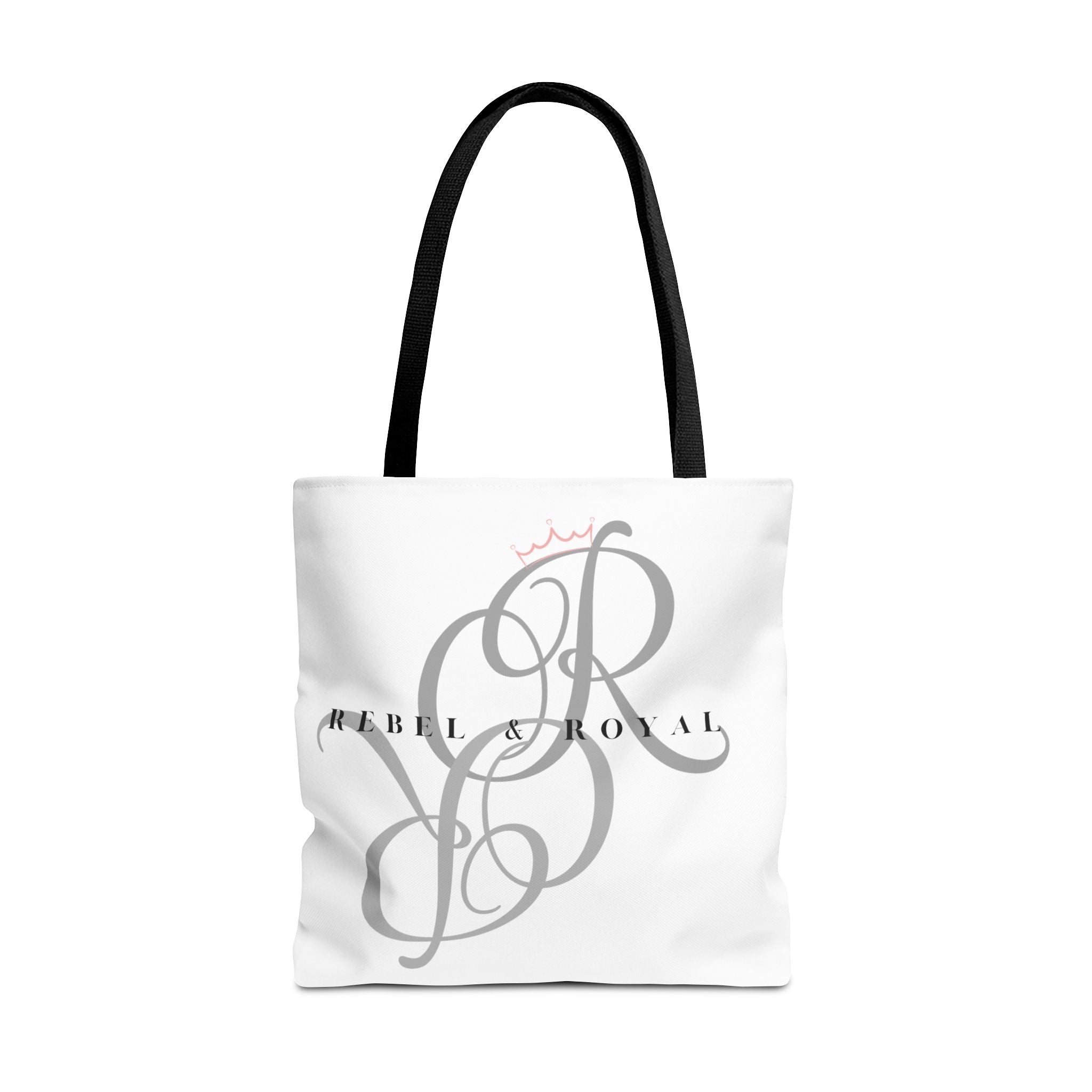 Chic Tote Bag - 'Rebel & Royal' - Stylish Carryall for Fashion Lovers, Travel, Minimalist Design, Gifts for Her