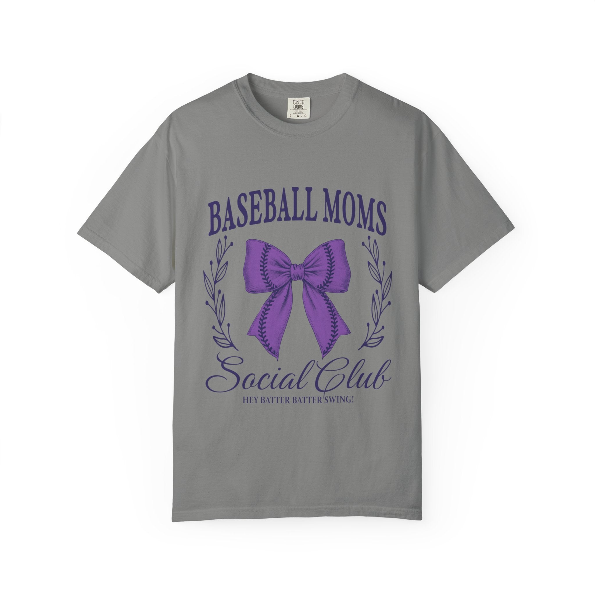Baseball Moms Social Club T-Shirt, Unisex Tee for Baseball Lovers, Gifts for Moms, Sports Fan Apparel, Perfect for Game Day