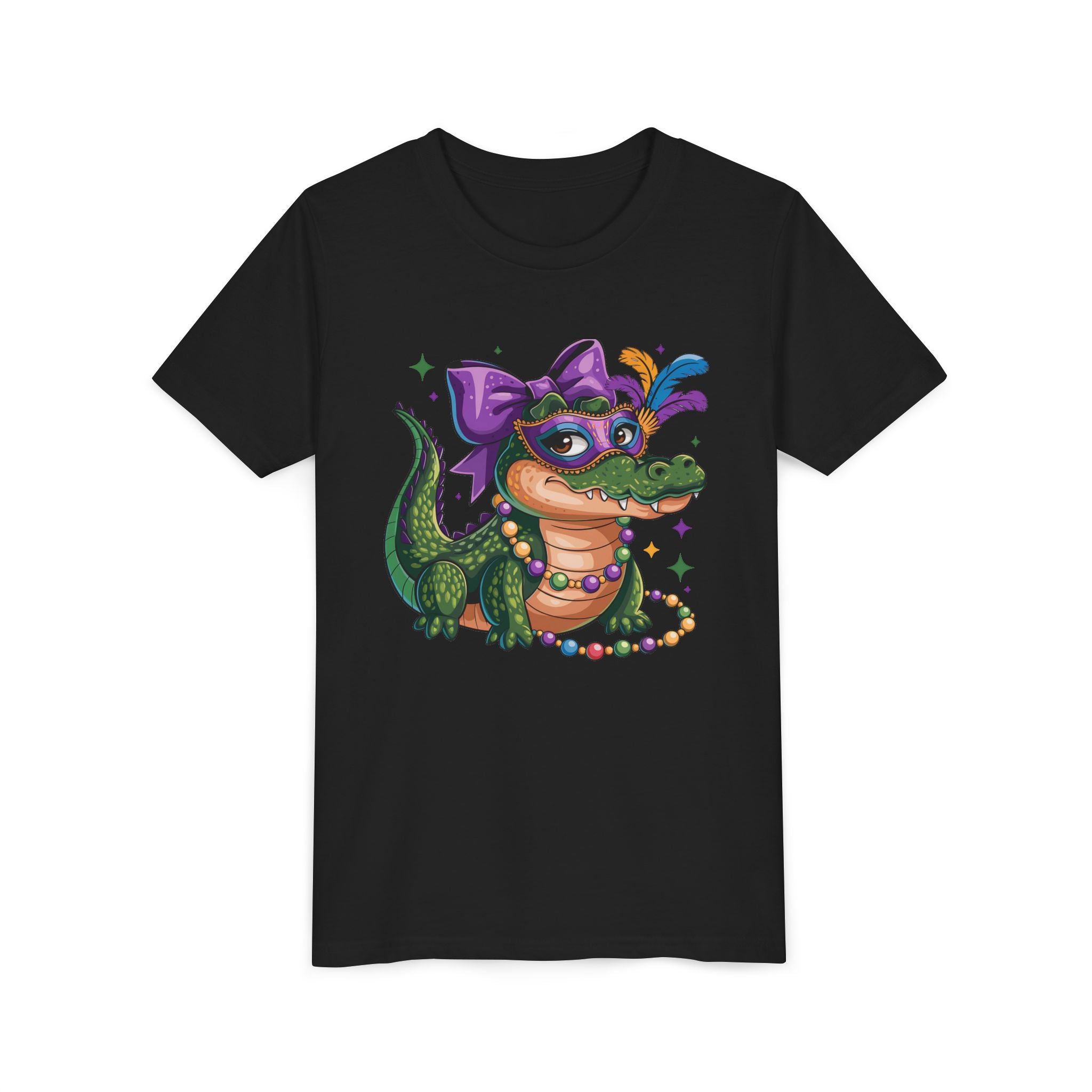 Mardi Gras Gator kids shirt