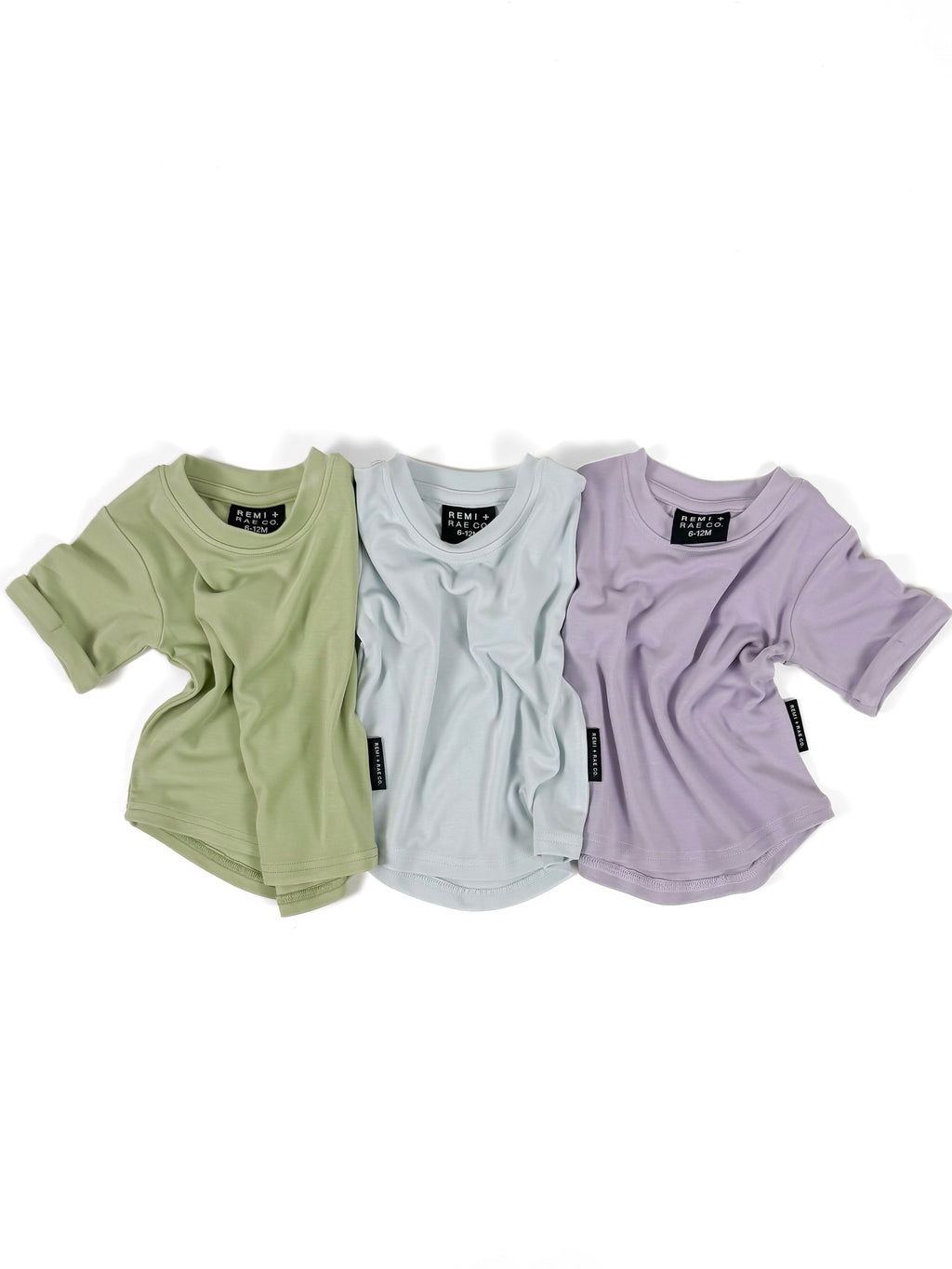 BAMBOO LUXE TEE - SKY