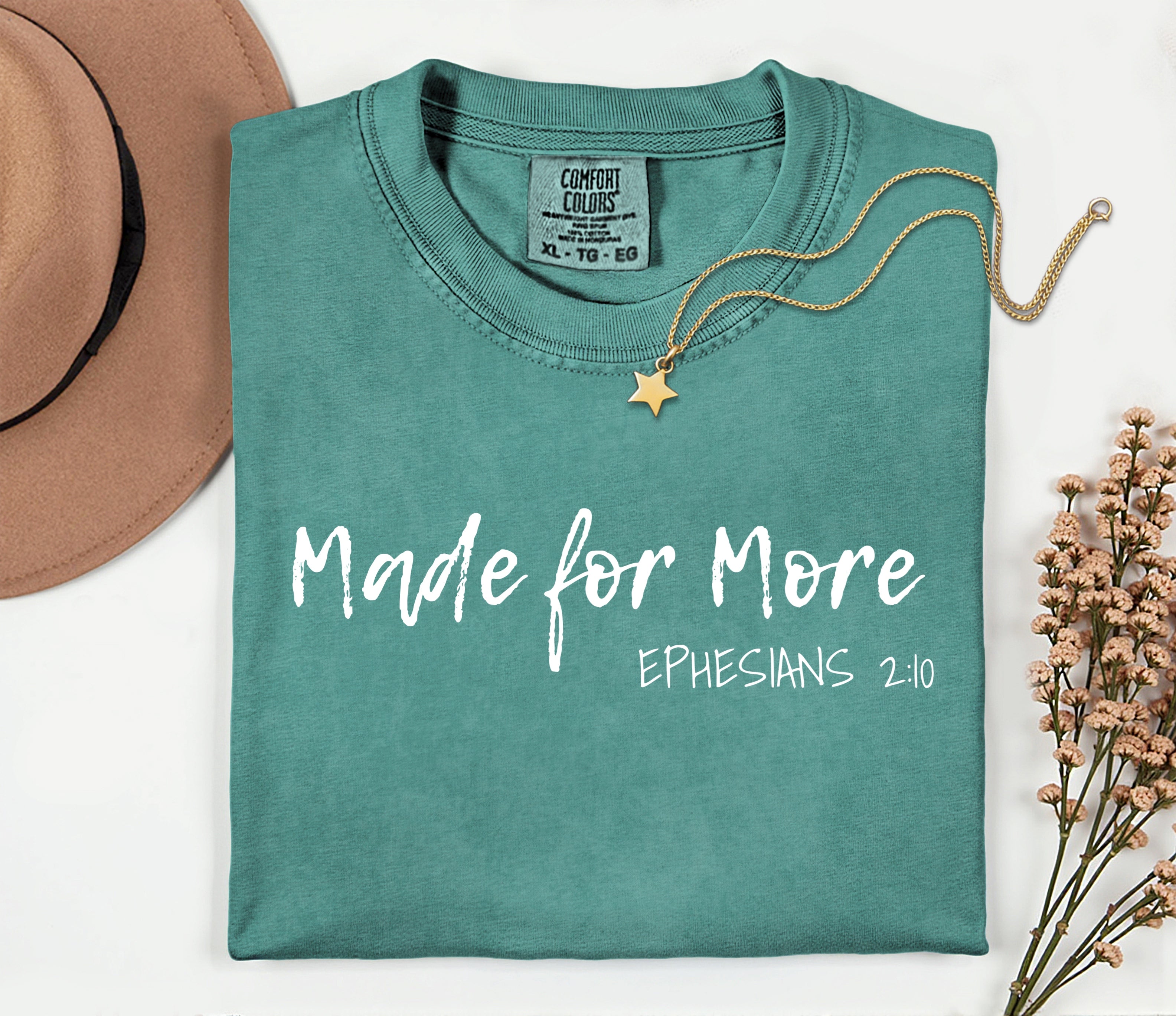 Comfort Colors Blue Spruce Made For More