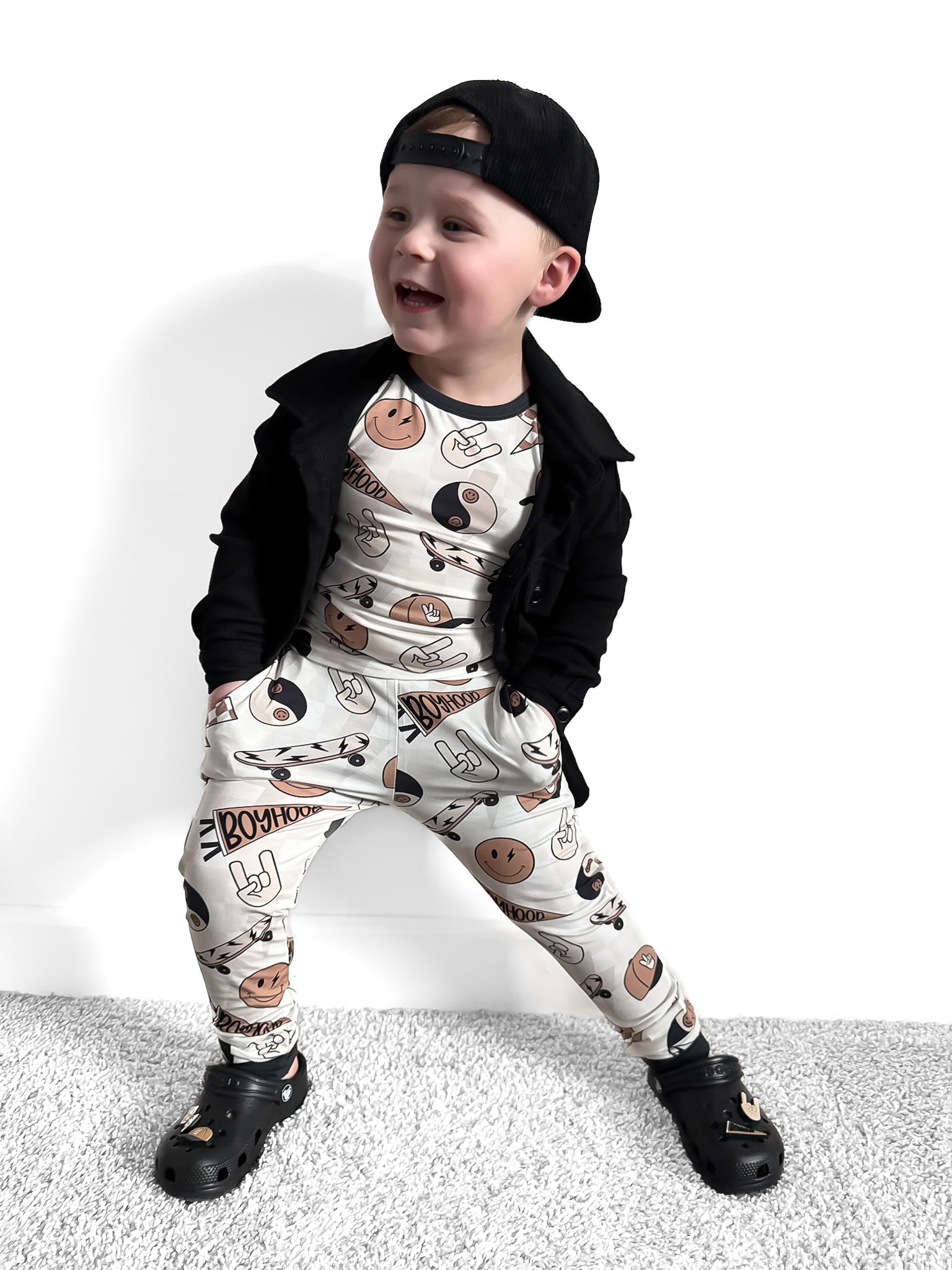 BAMBOO 2 PIECE PAJAMA SET - BOYHOOD