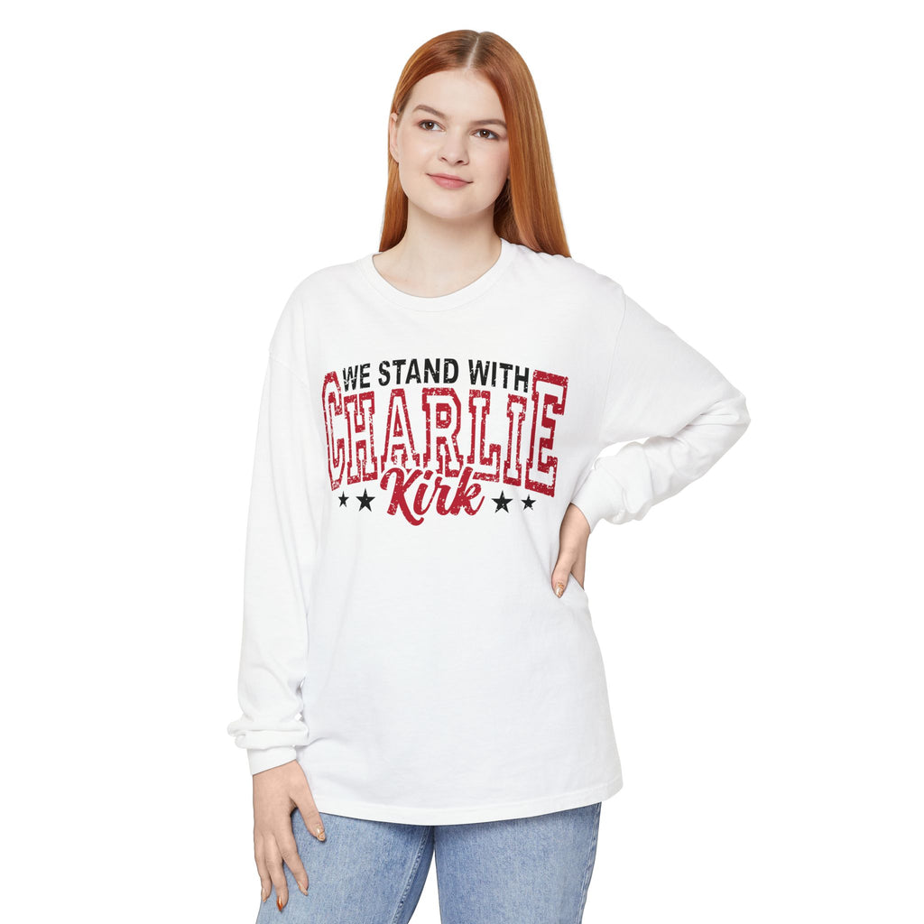 We stand with Charlie - long sleeve