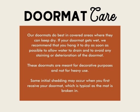 This is Our Place We Make the Rules Doormat