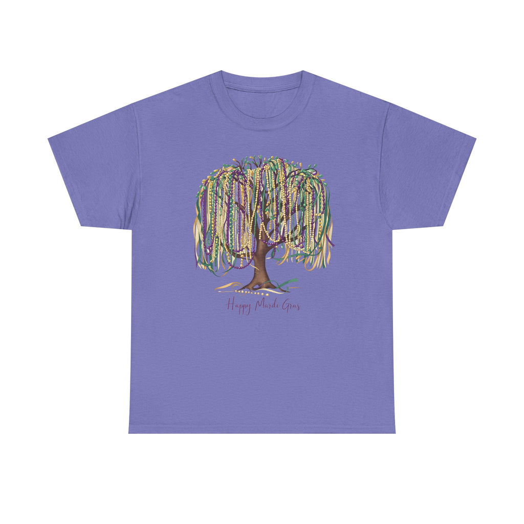 Coquette Mardi Gras Tree shirt