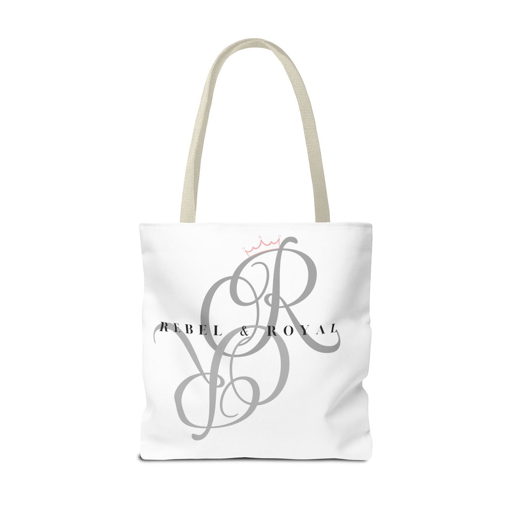 Chic Tote Bag - 'Rebel & Royal' - Stylish Carryall for Fashion Lovers, Travel, Minimalist Design, Gifts for Her