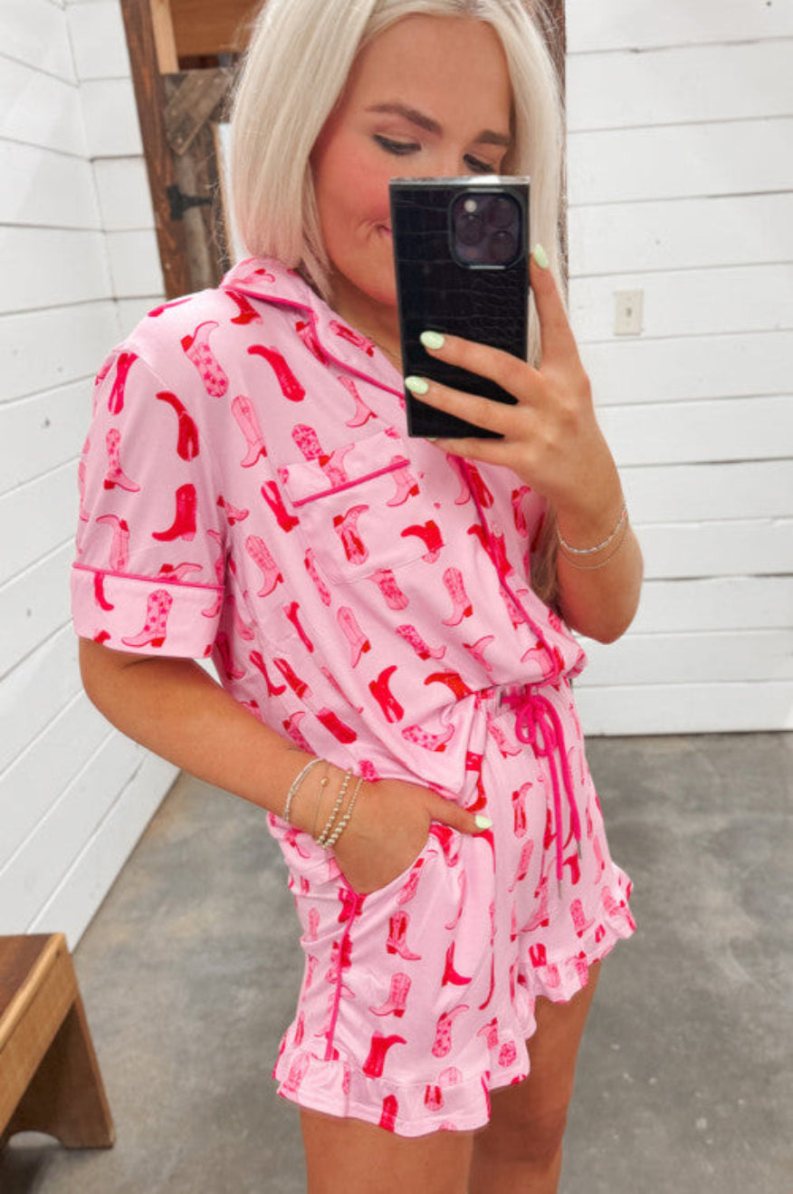 Boots & Bedtime Pajamas