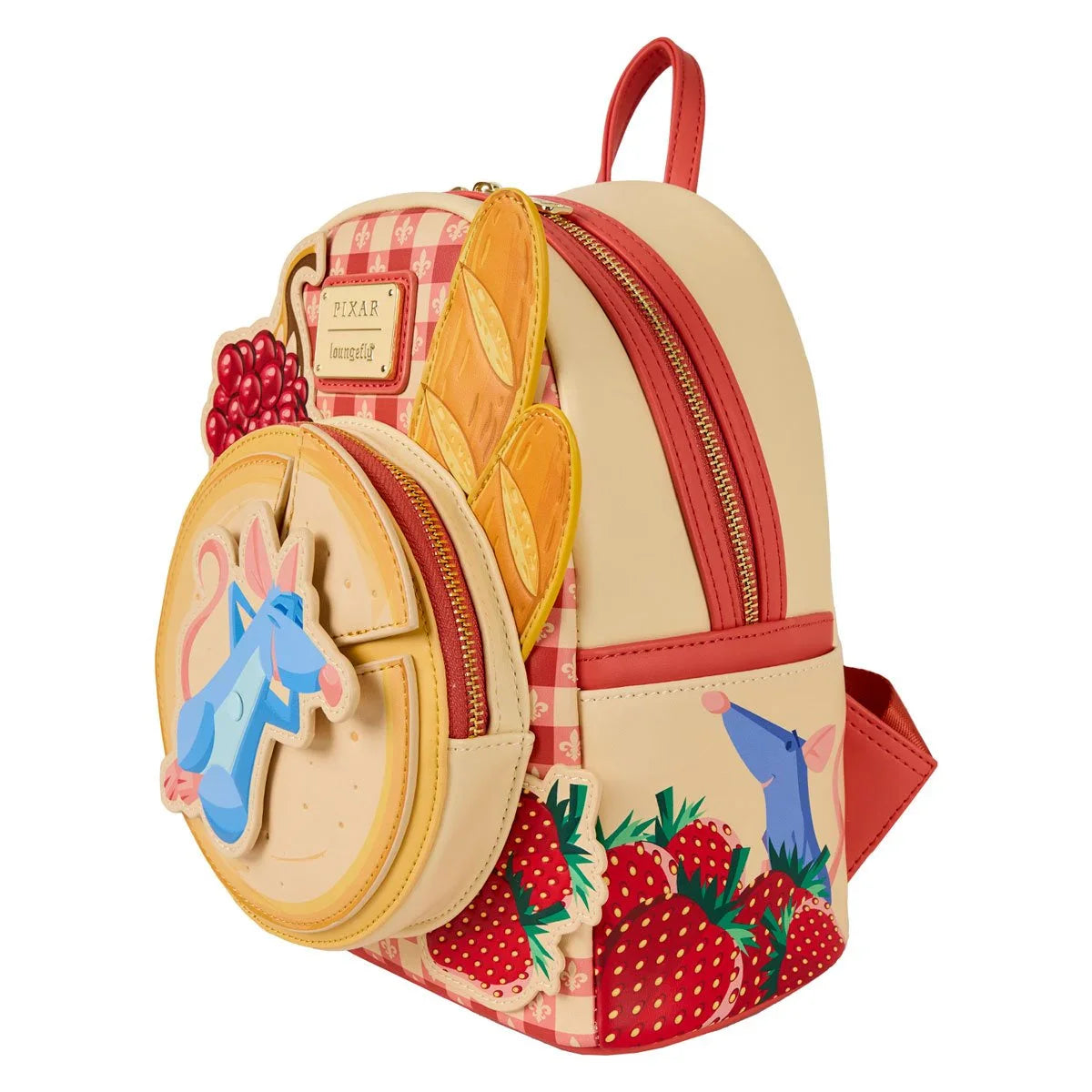 Loungefly Disney Ratatouille Food Spread Scented Mini Backpack