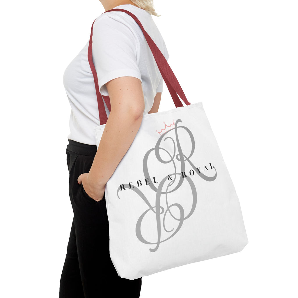Chic Tote Bag - 'Rebel & Royal' - Stylish Carryall for Fashion Lovers, Travel, Minimalist Design, Gifts for Her