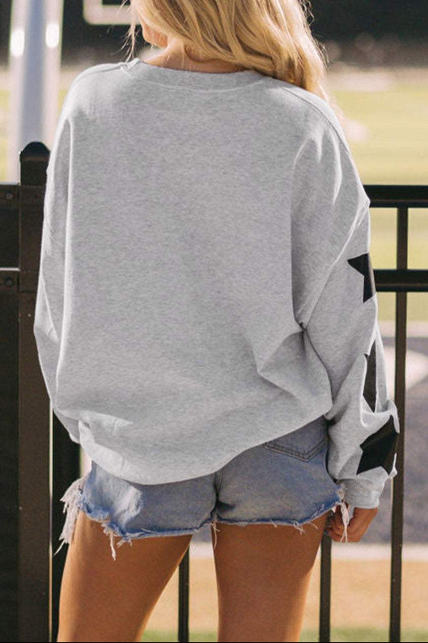 Game Day Star Graphic Sweatshirt