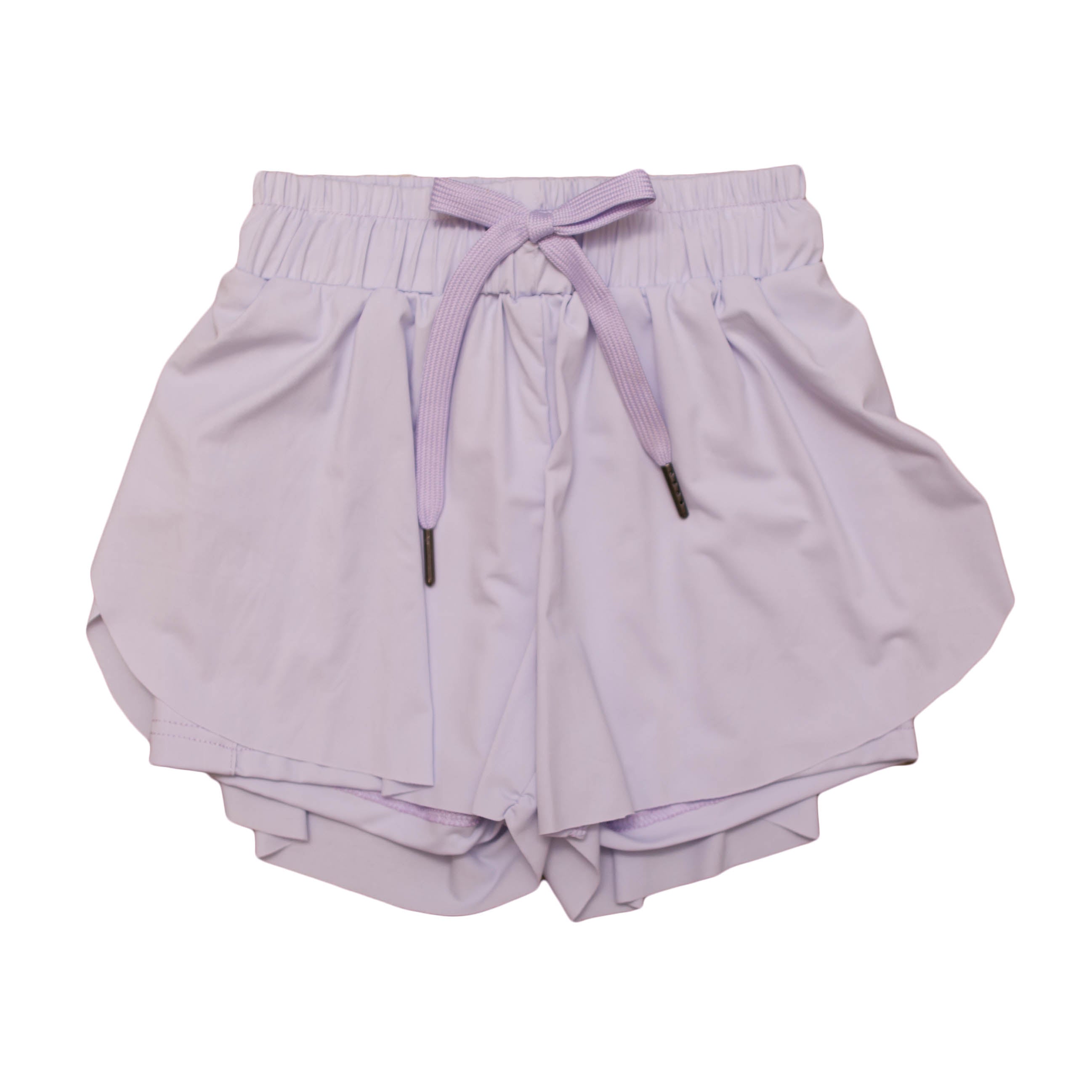 Lavender Kid Butterfly Shorts