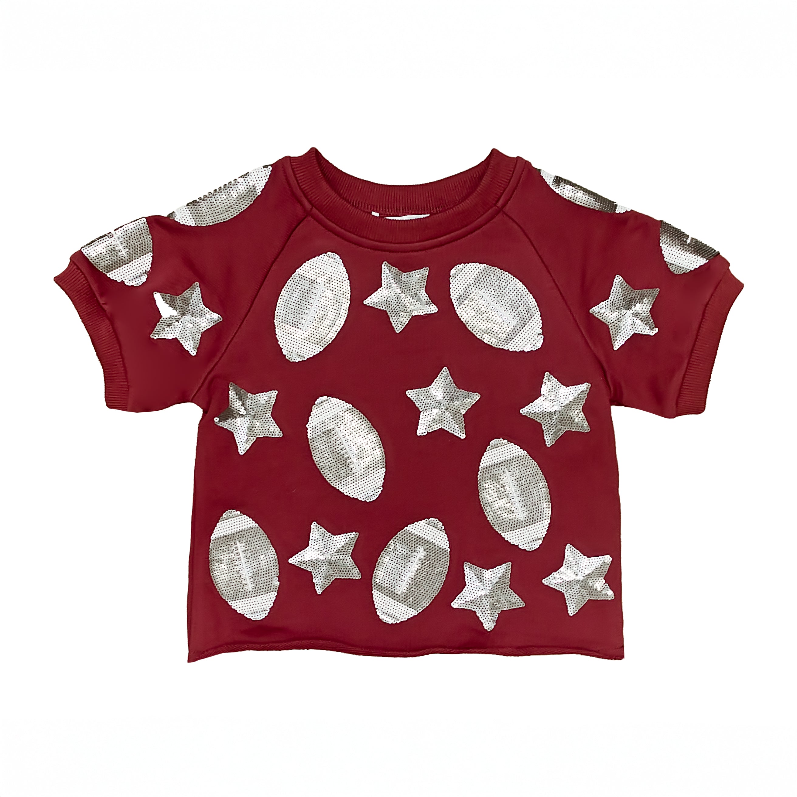 Maroon Football Top