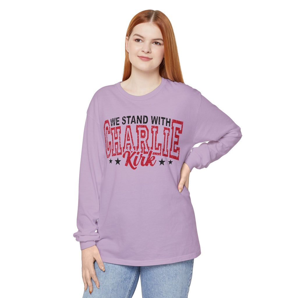 We stand with Charlie - long sleeve