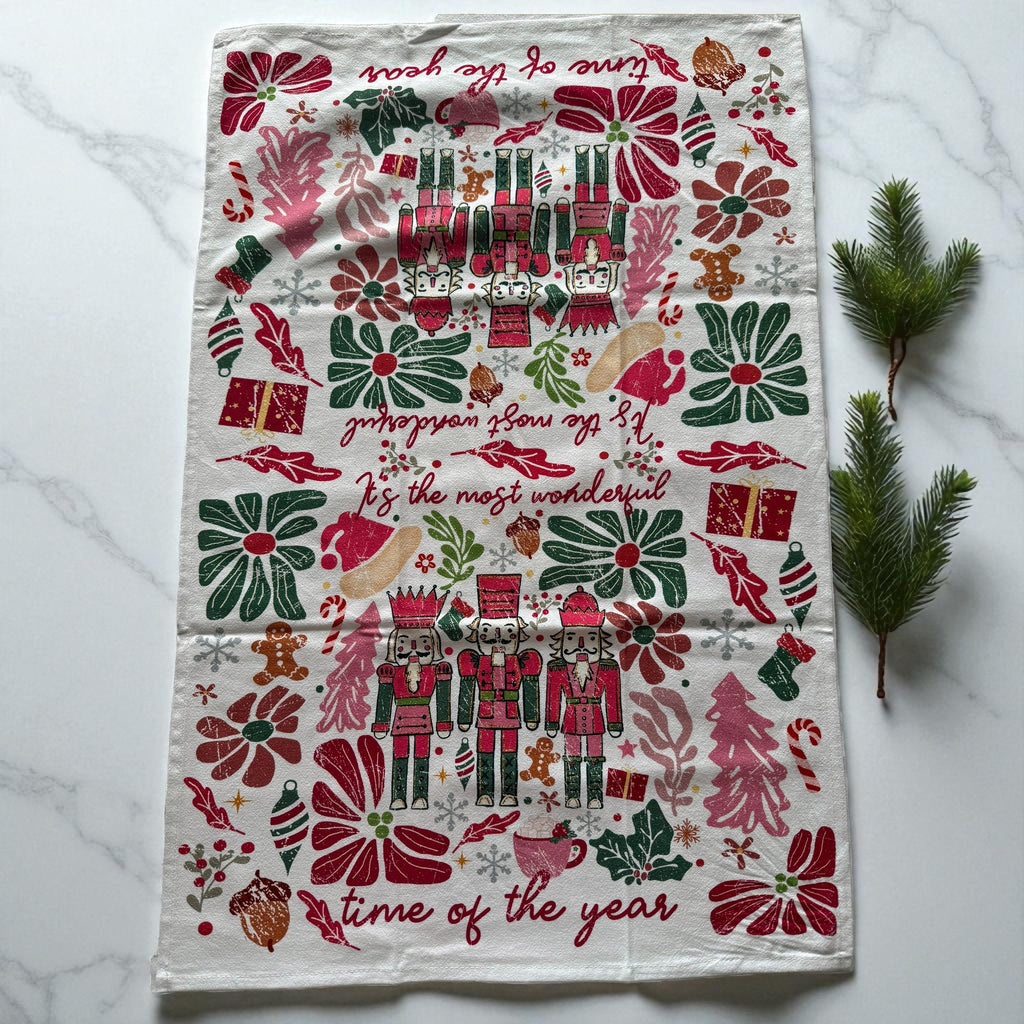 Boho Floral Nutcracker