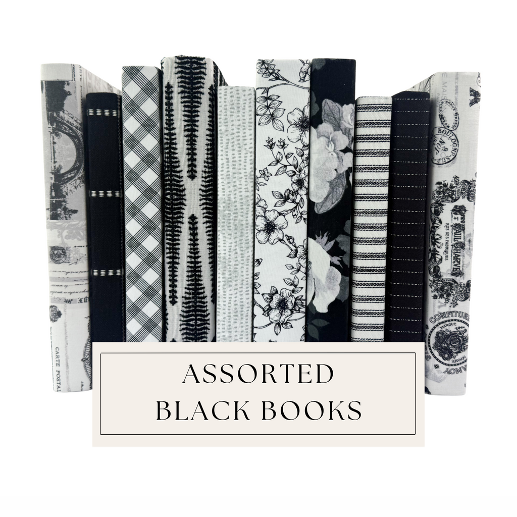 Assorted Black and White Book Set- Designer Curated