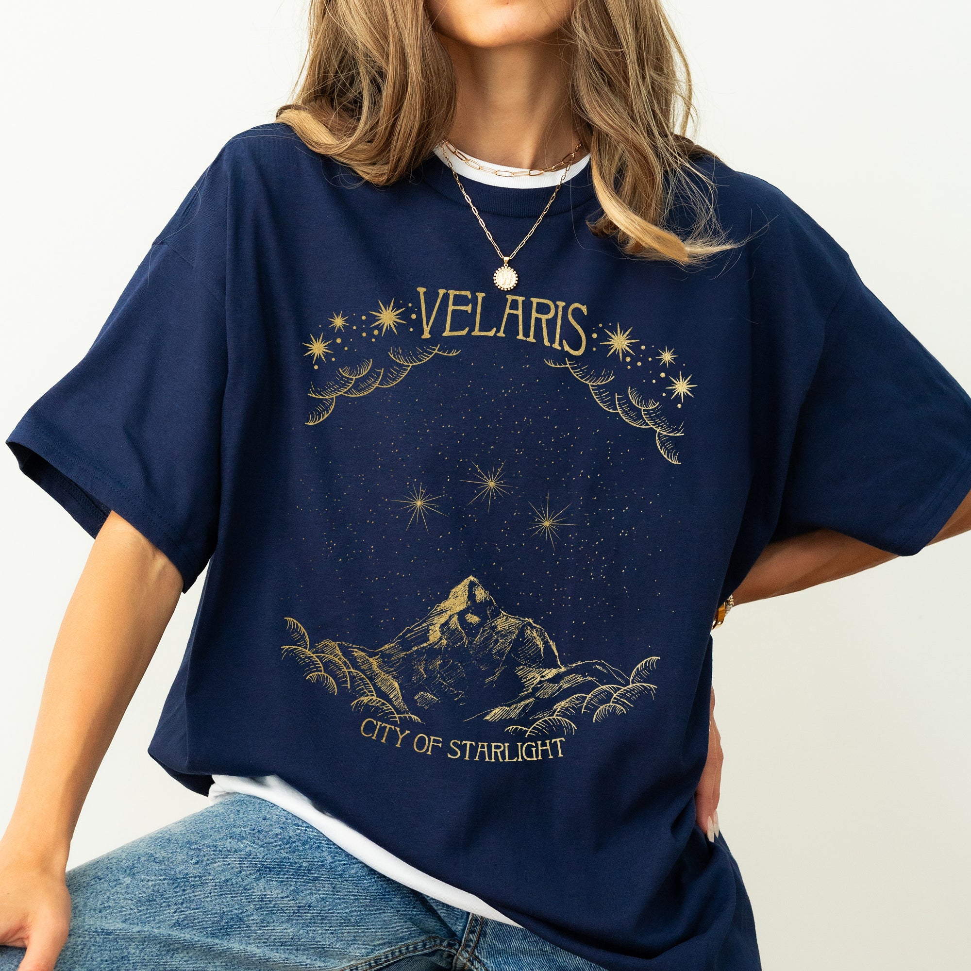 ACOTAR Velaris, City of Starlight, A Court of Thorns and Roses Vintage Comfort Colors Tshirt