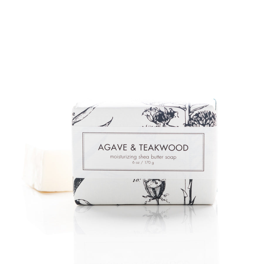 Agave & Teakwood - Shea Butter Soap