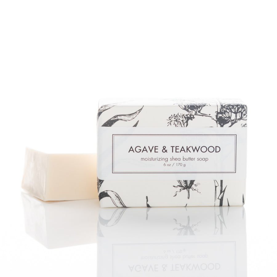 Agave & Teakwood - Shea Butter Soap