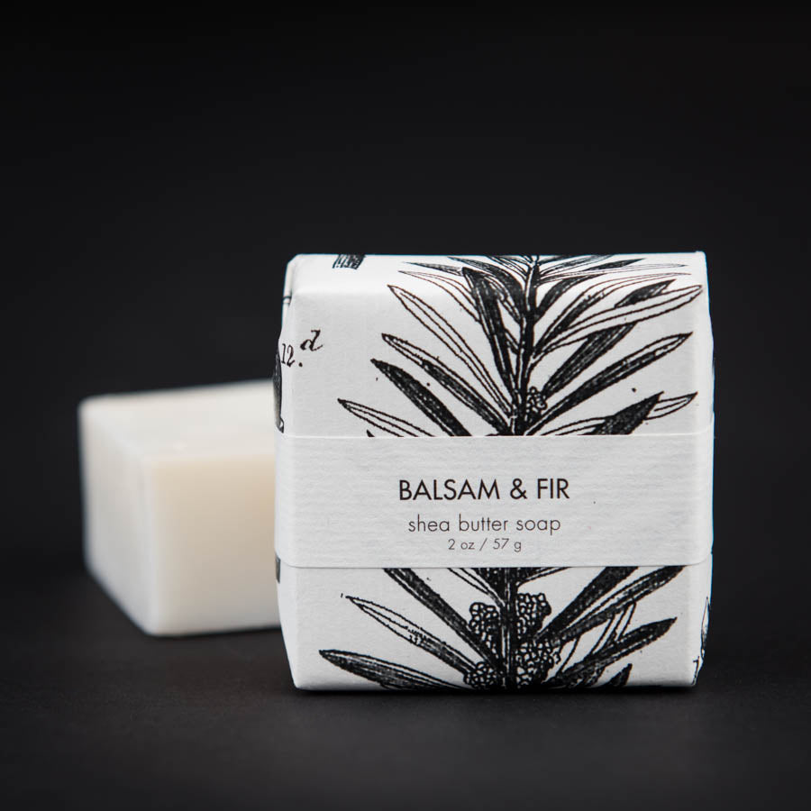 Balsam & Fir - Petite Shea Butter Soap