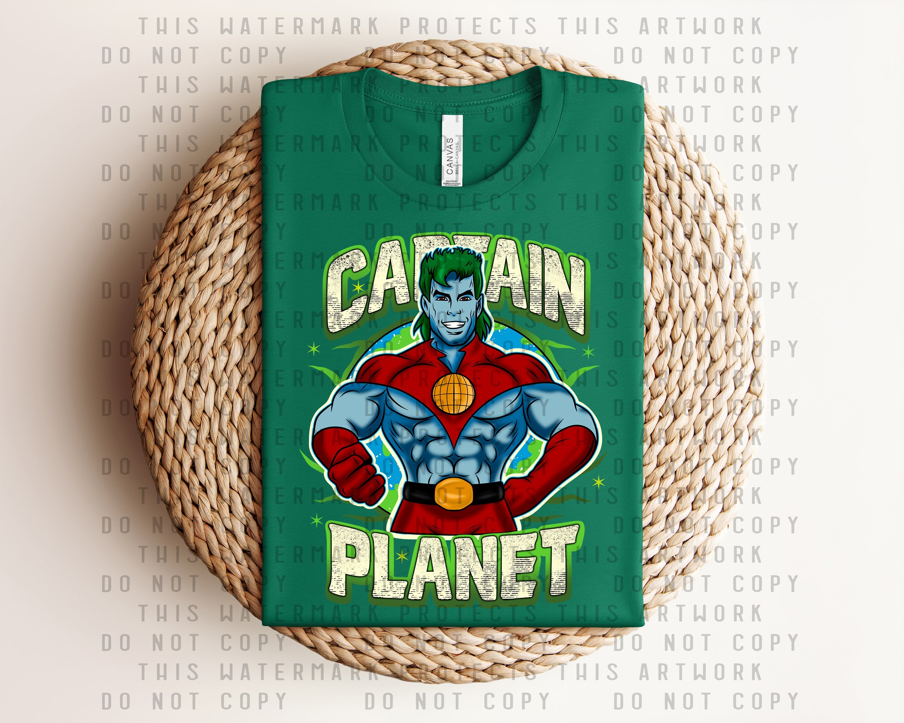 Captain Planet Graphic Tee