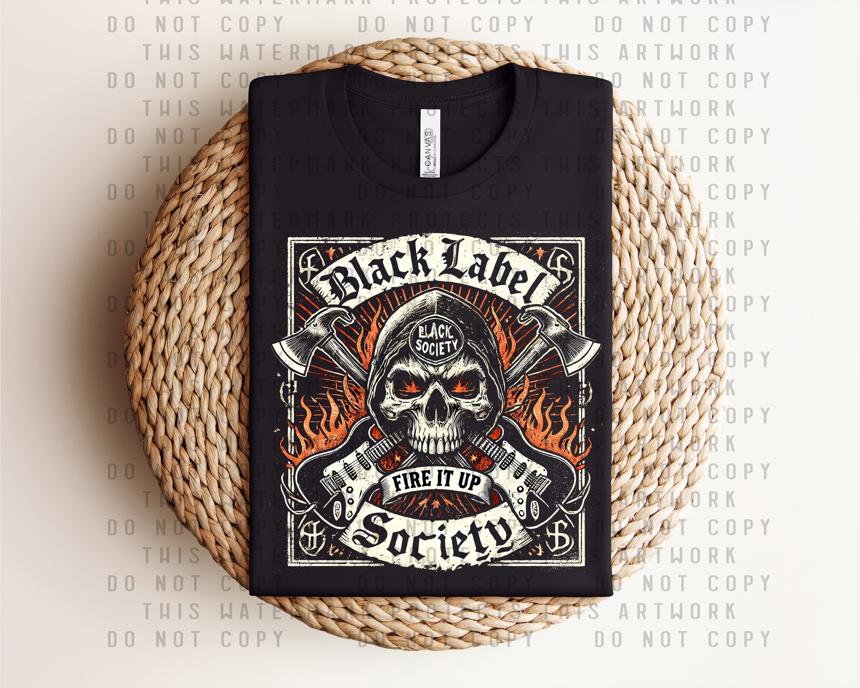 Black Label Society Concert Graphic Tee
