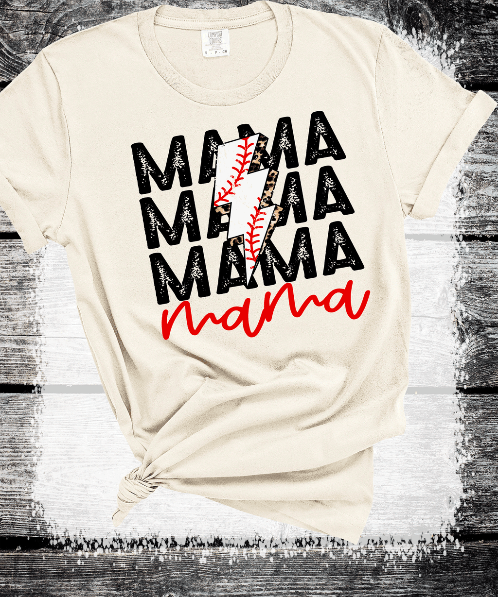 Baseball Mom LIghtning Bolt, Baseball Mom Shirt, Baseball Shirt For Women, Sports Mom Shirt, Mothers Day Gift, Family Baseball Shirt, Baseball Lover