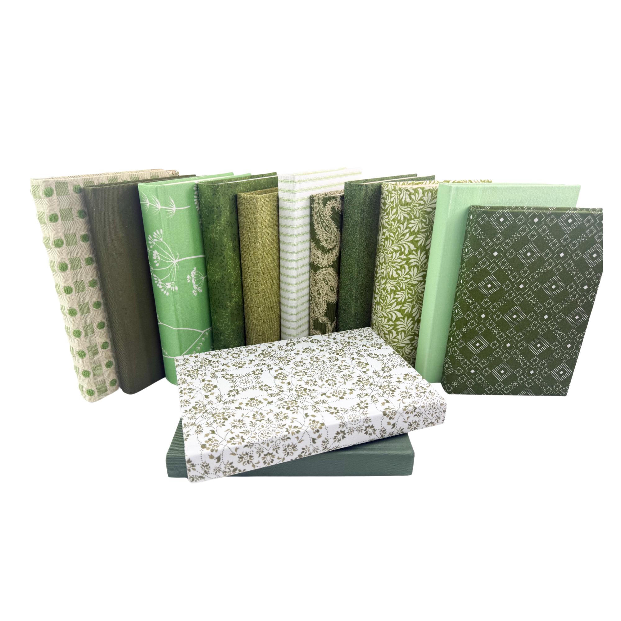 Assorted Green Book Set- Designer Curated