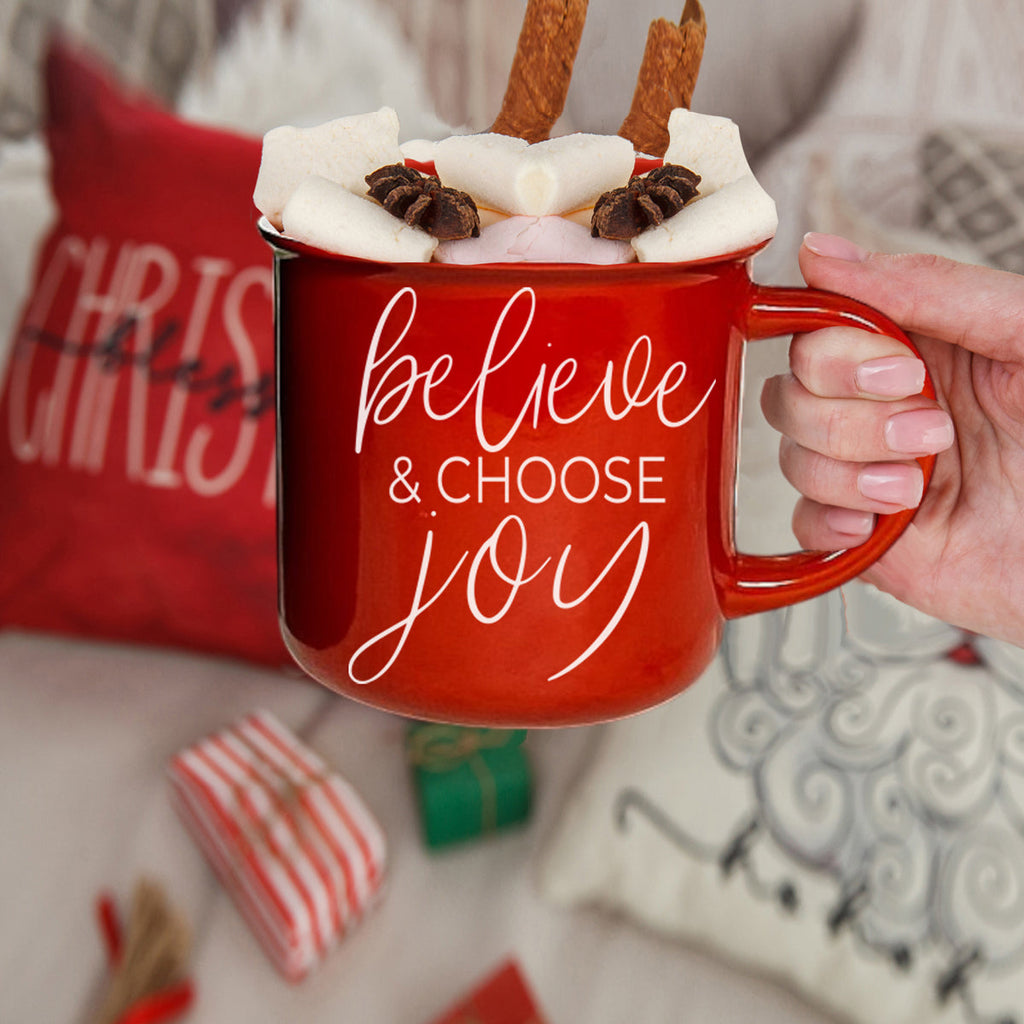 Believe & Joy Mug