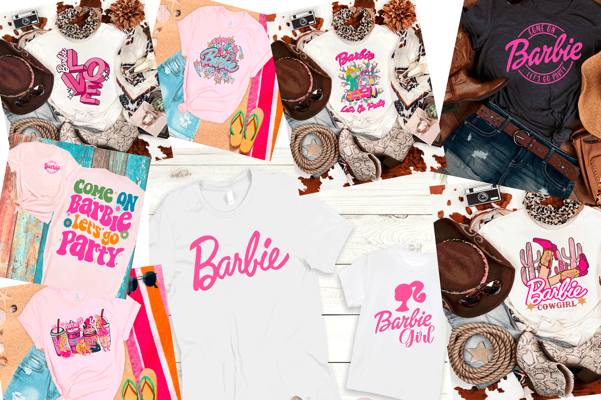 Barbie Coffee T Shirts, Barbenheimer inspired, 90's Tees, Movie Shirts, Vintage distressed Comfort Color Shirts