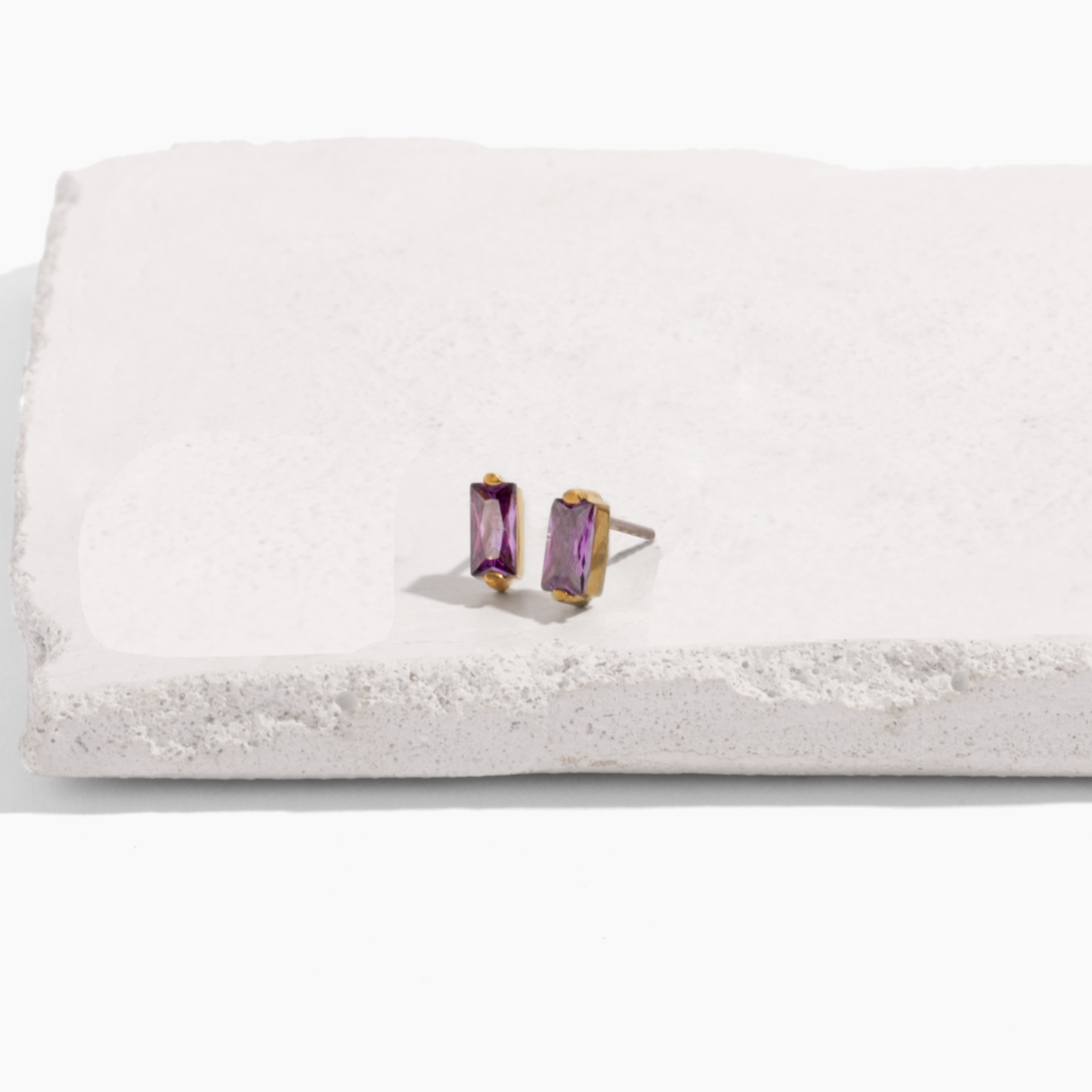 Bijou Birthstone Stud Earrings