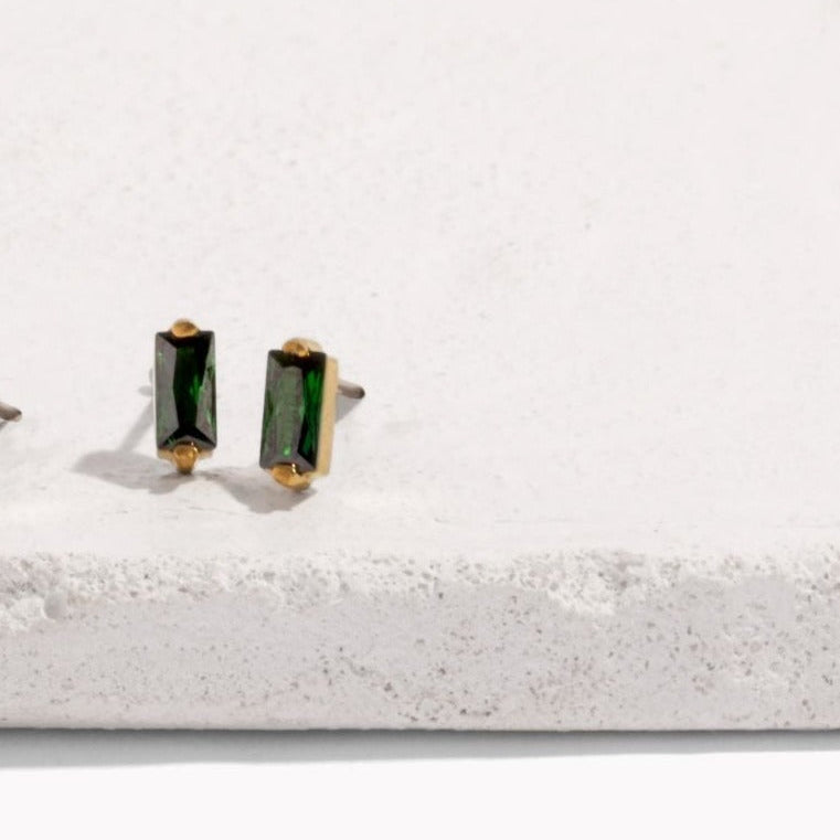 Bijou Birthstone Stud Earrings