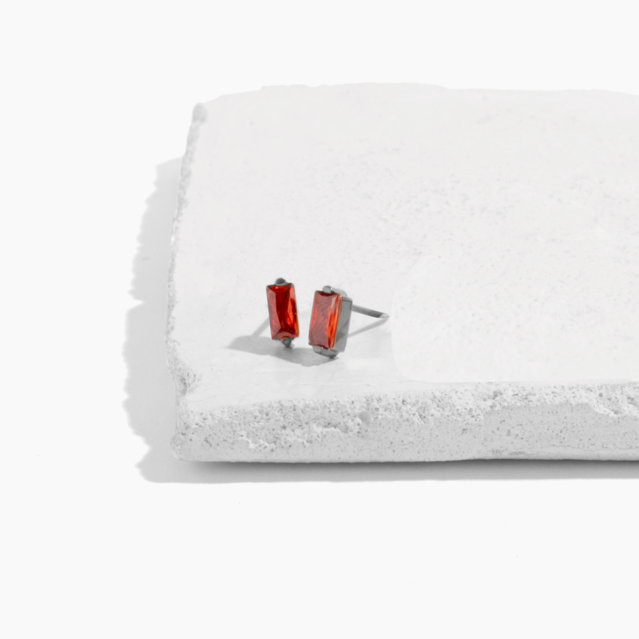 Bijou Birthstone Stud Earrings