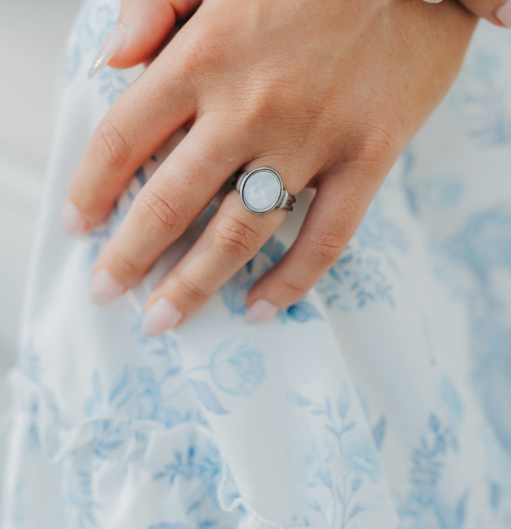 The Broadwater Ring in Silver