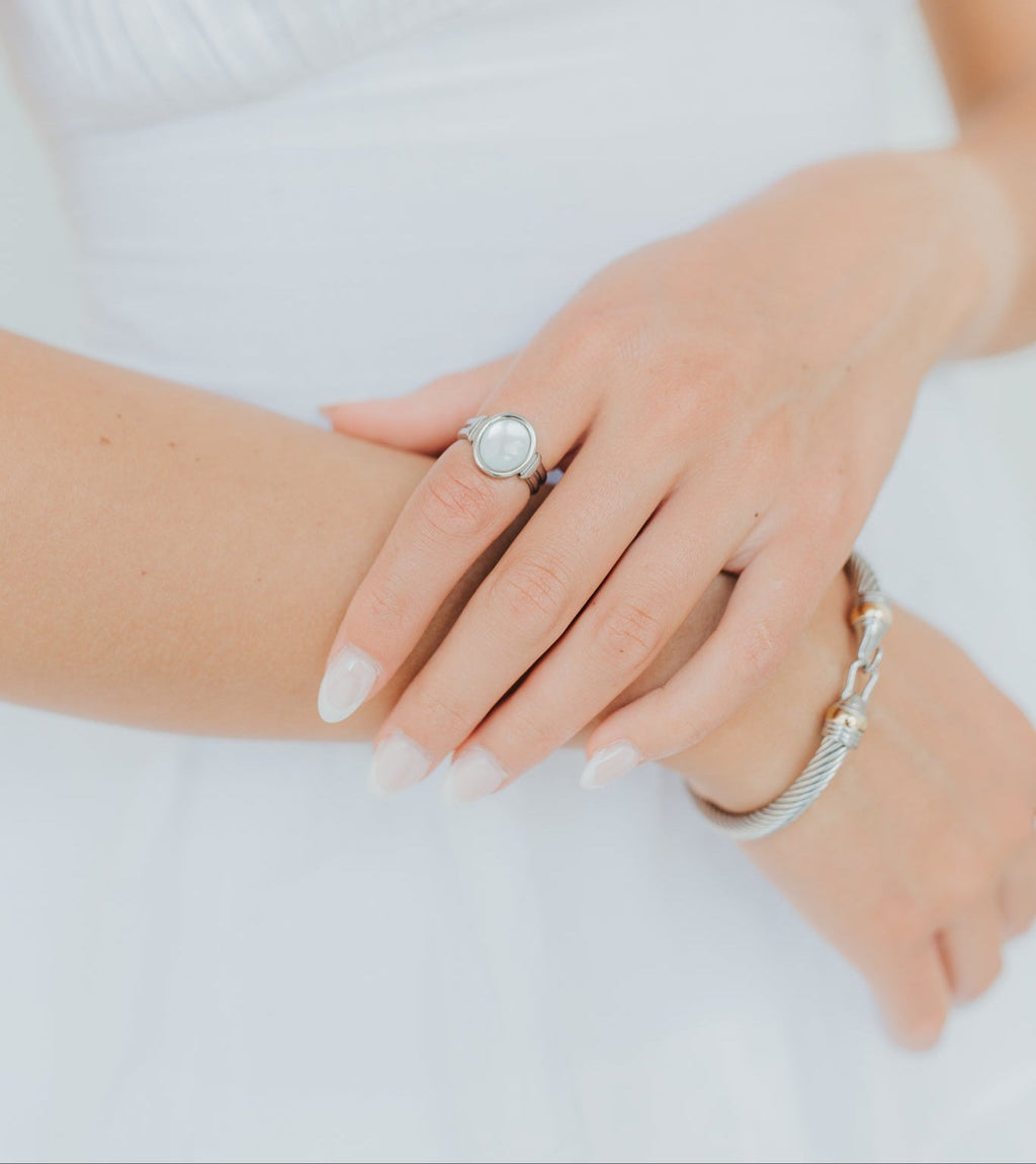 The Broadwater Ring in Silver