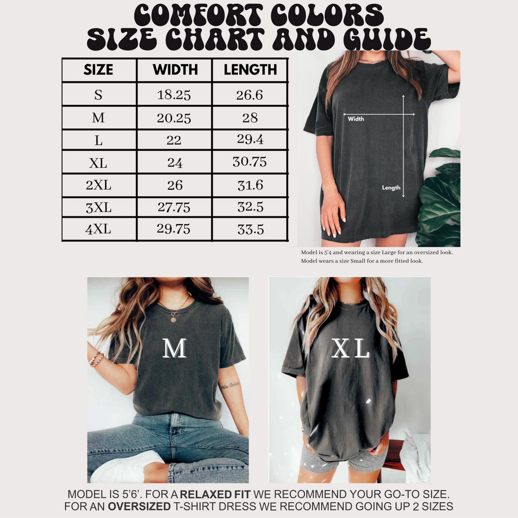 Retro Easy Tiger Shirt - Printed On Comfort Colors
