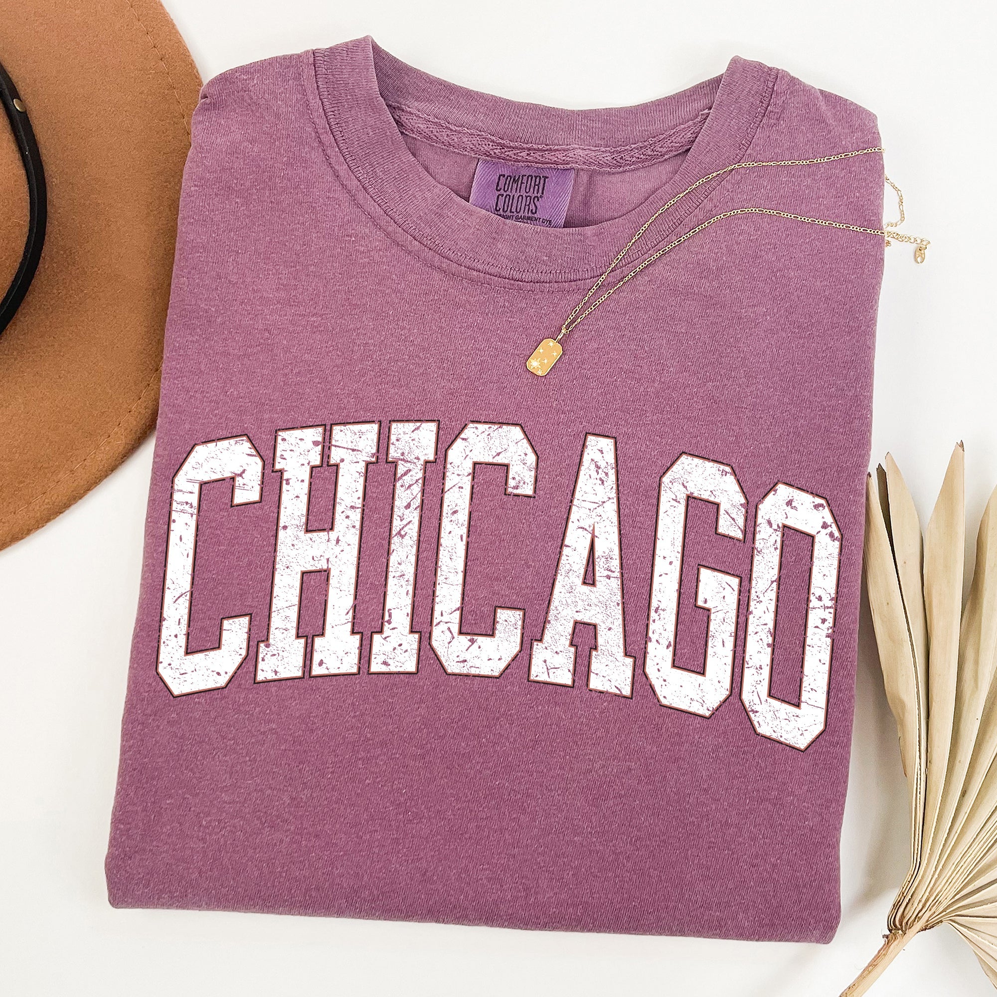 Chicago, Football, Sports, Game Day, Big Game, Touchdown, Tailgate Party, University, College, State Tshirt Comfort Colors T-Shirt