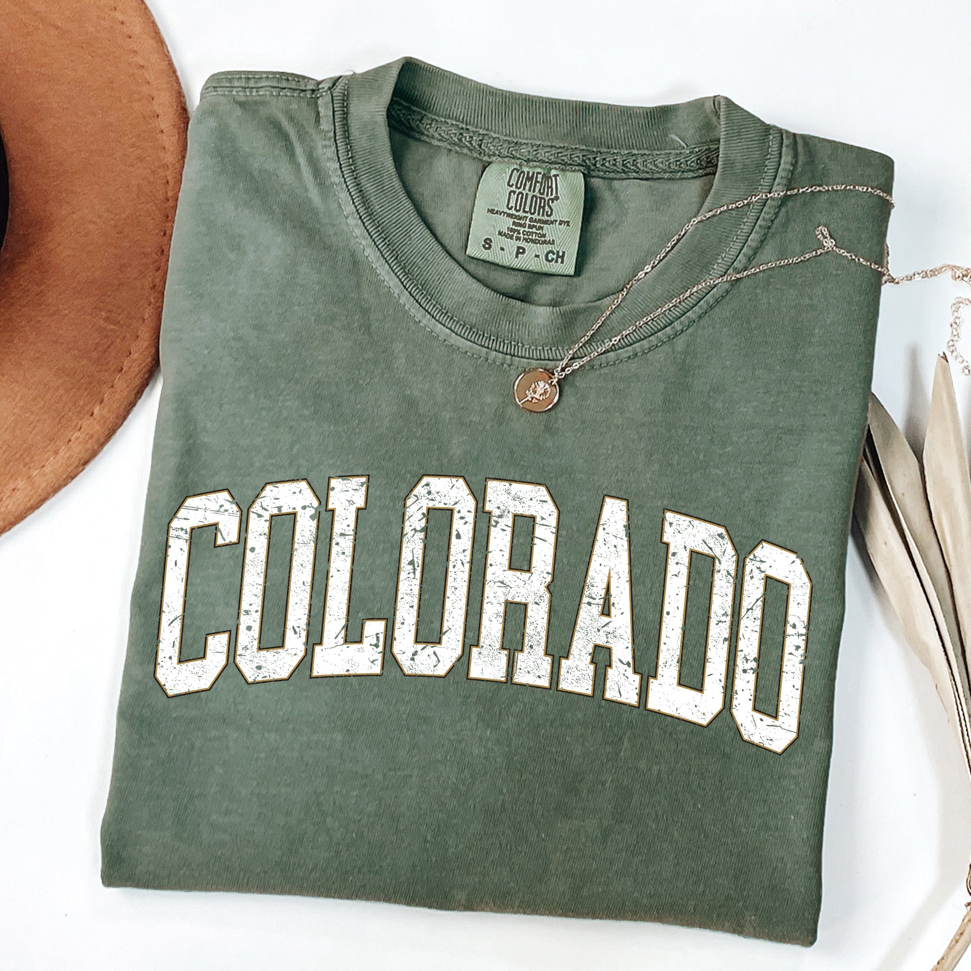 Colorado, Football, Sports, Game Day, Big Game, Touchdown, Tailgate Party, University, College, State Tshirt Comfort Colors T-Shirt