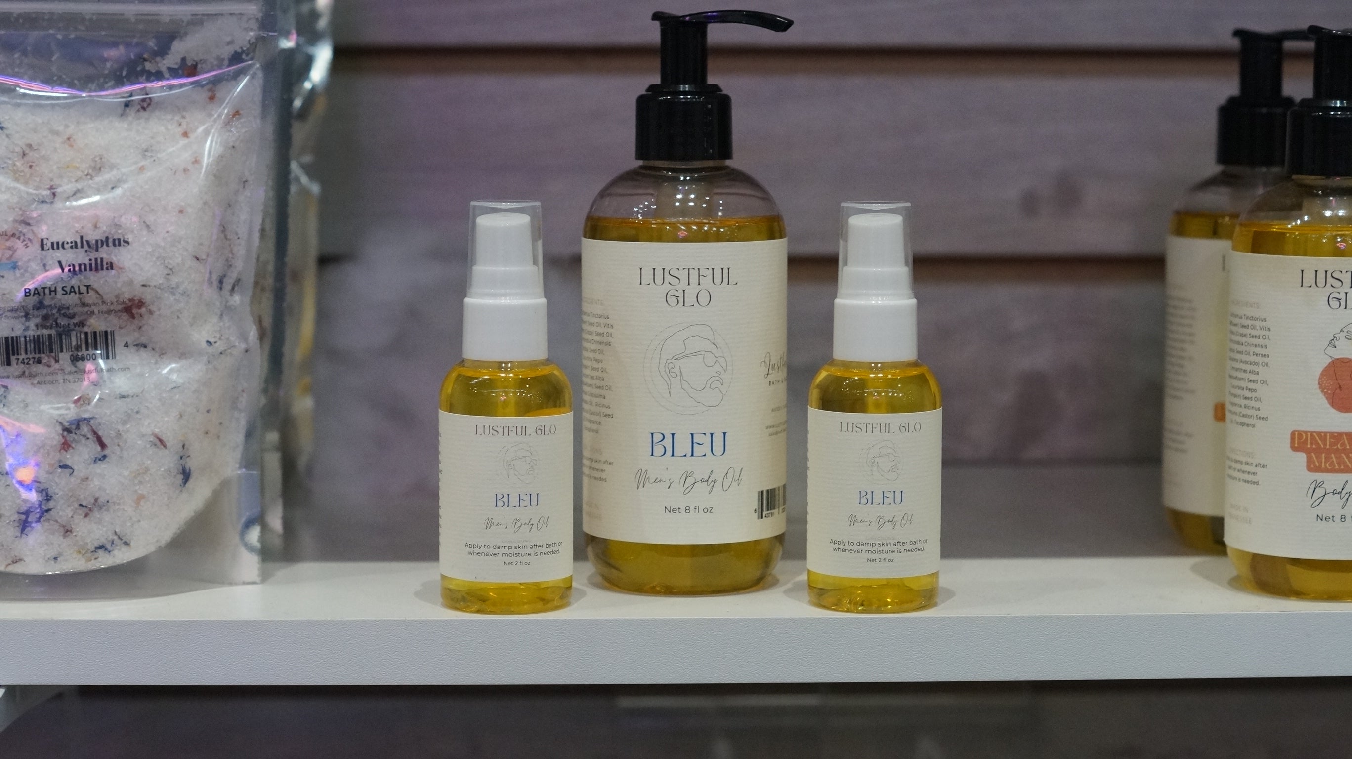 LUSTFUL GLO BODY OIL