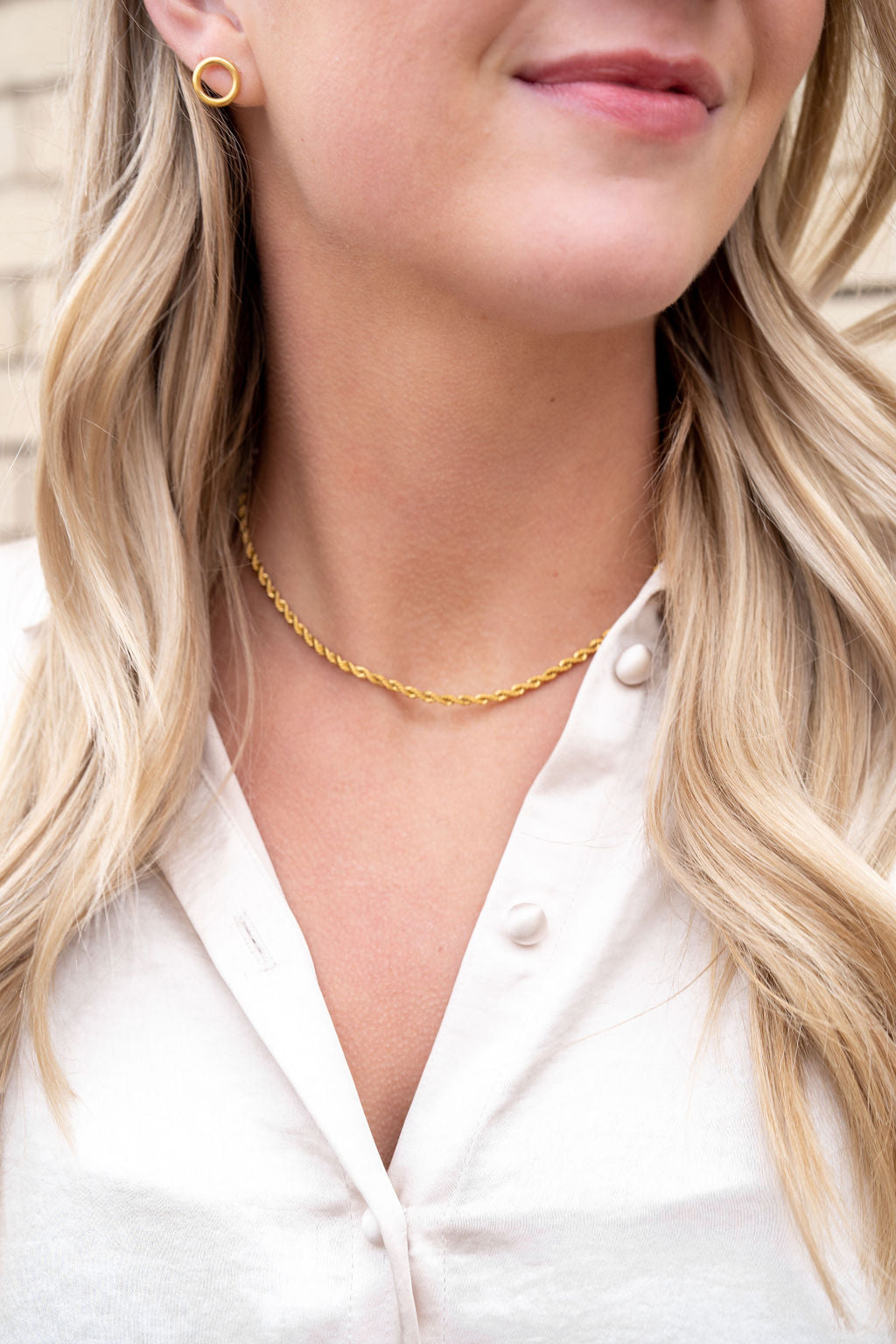 Luxe Gold Rope Chain - 18"