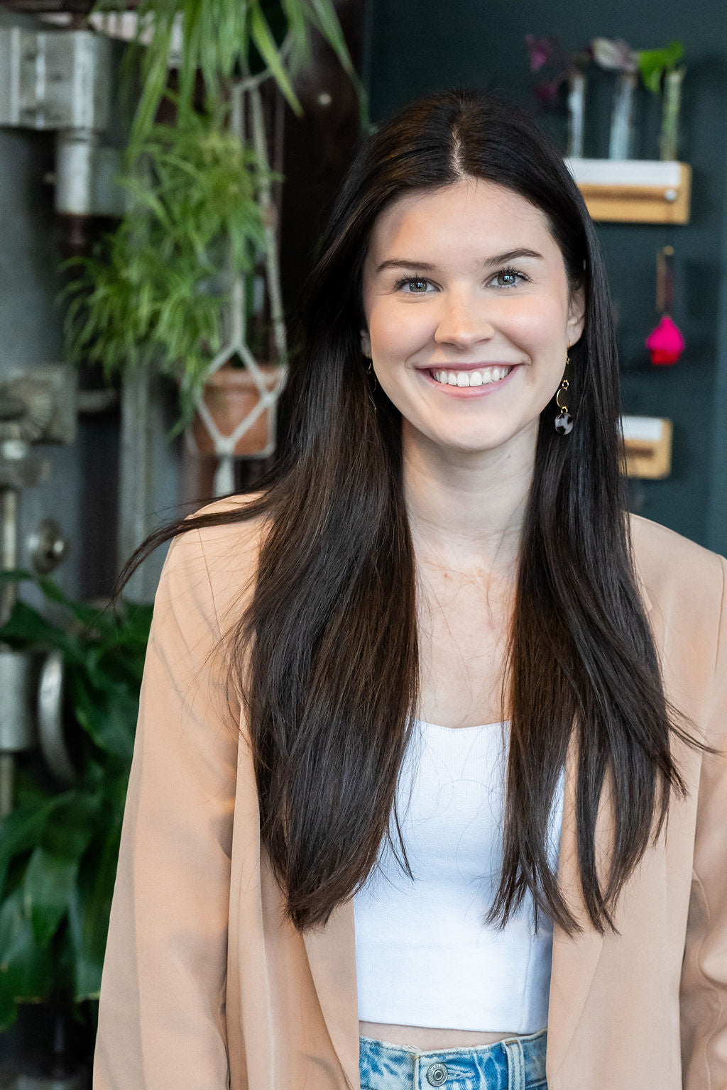 Evelyn Earrings - Blonde Tortoise