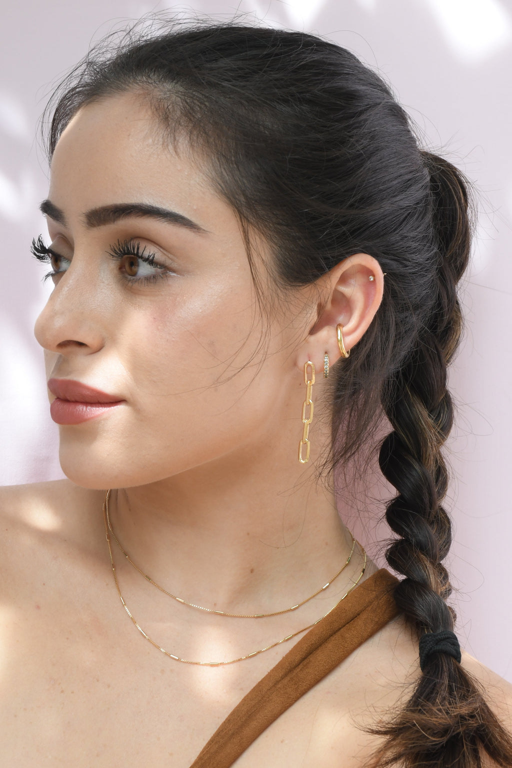 PaperClip Link Earrings