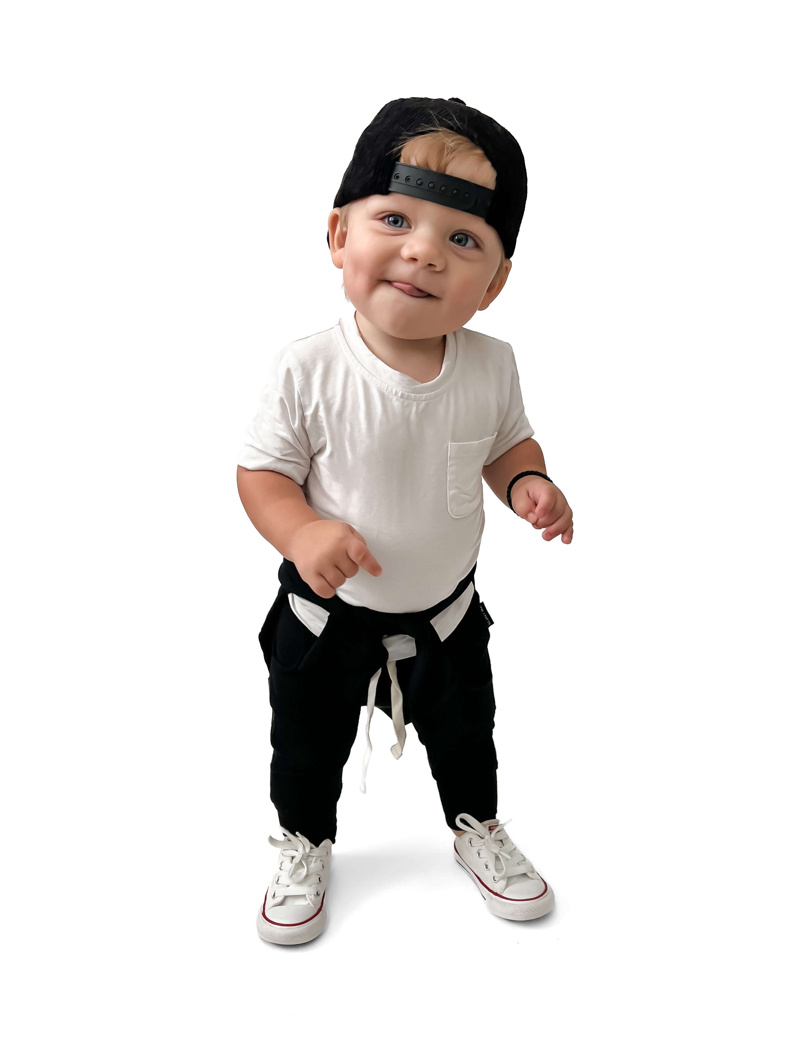 BAMBOO POCKET TEE - WHITE