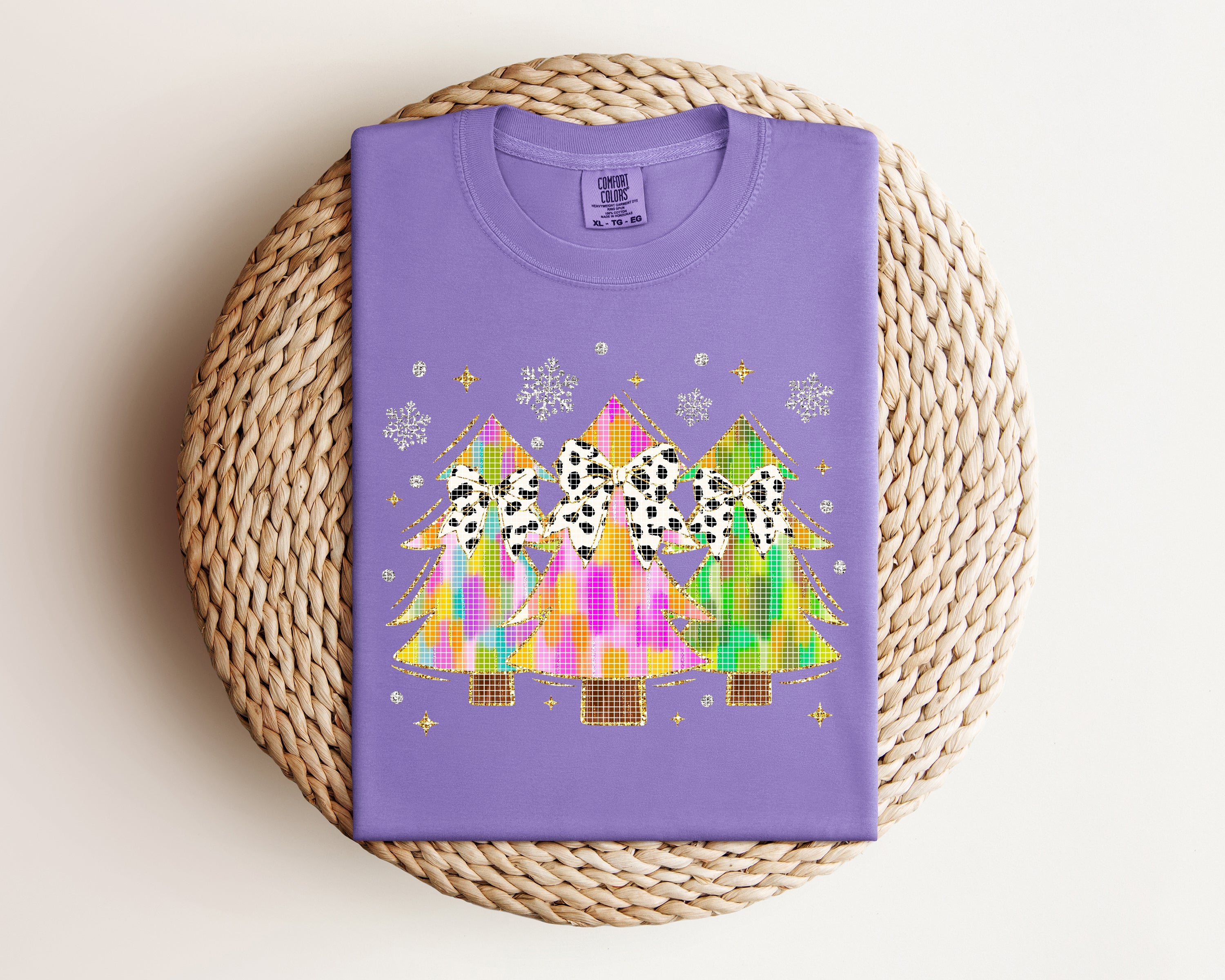 Brushstroke Trees Graphic Tee