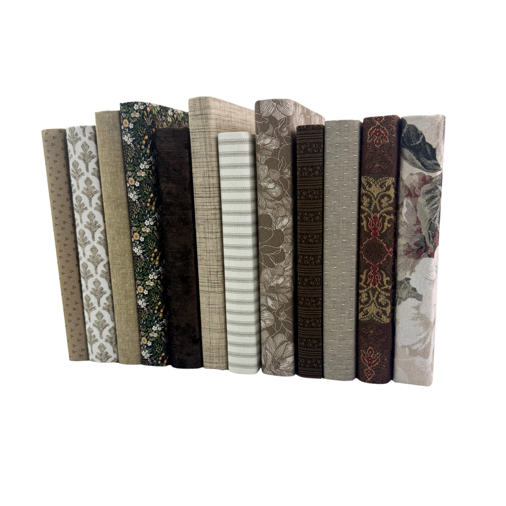 Assorted Brown Book Set- Designer Curated