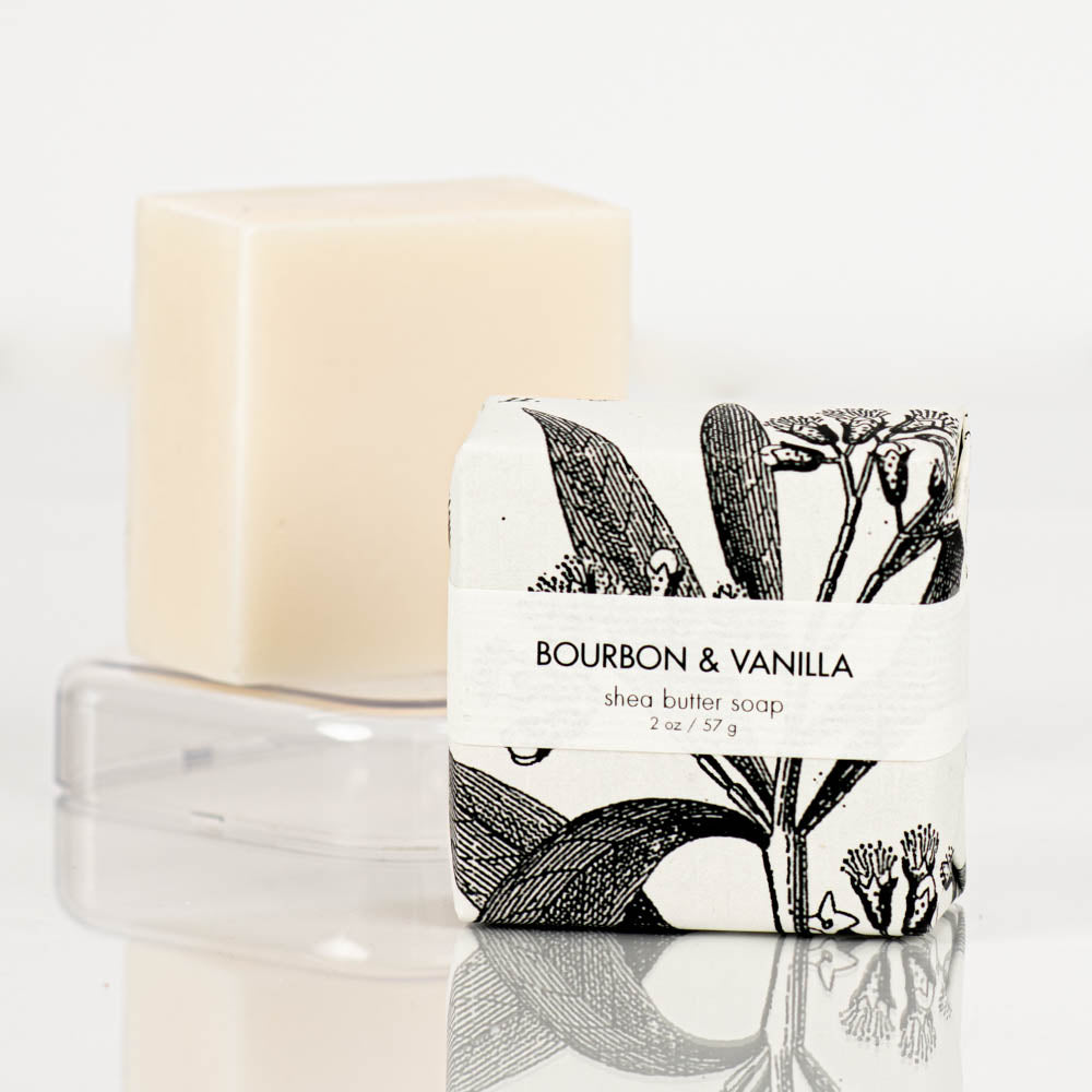 Bourbon & Vanilla - Petite Shea Butter Soap